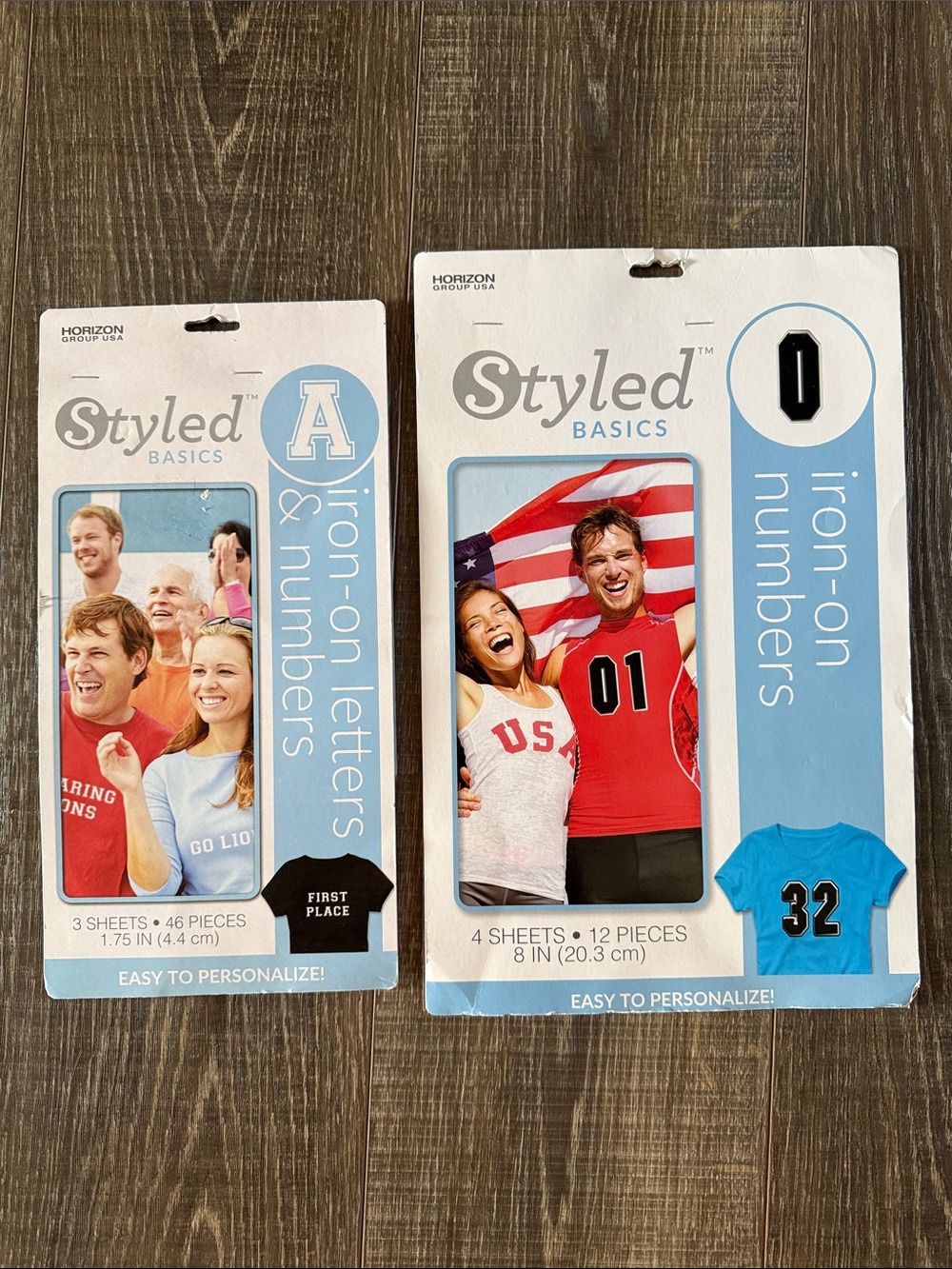 Iron-On Numbers & Letters